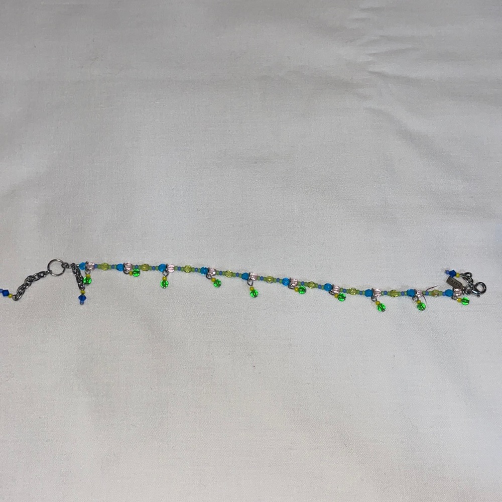 Gorgeous F.A.I.T.H. Beaded Anklet